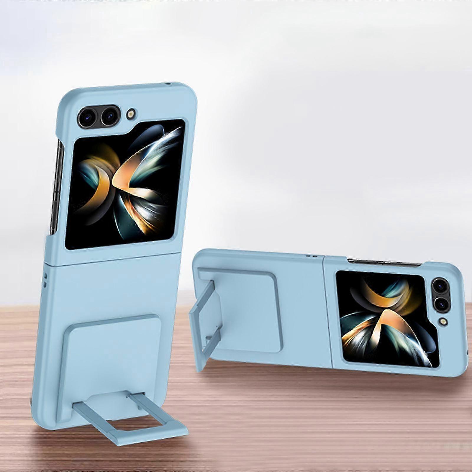 Z Flip 5 5G Case, Shockproof Cover with Stand, Anti-Scratch Full-Body Collision Avoidance Shell Excellent Touch