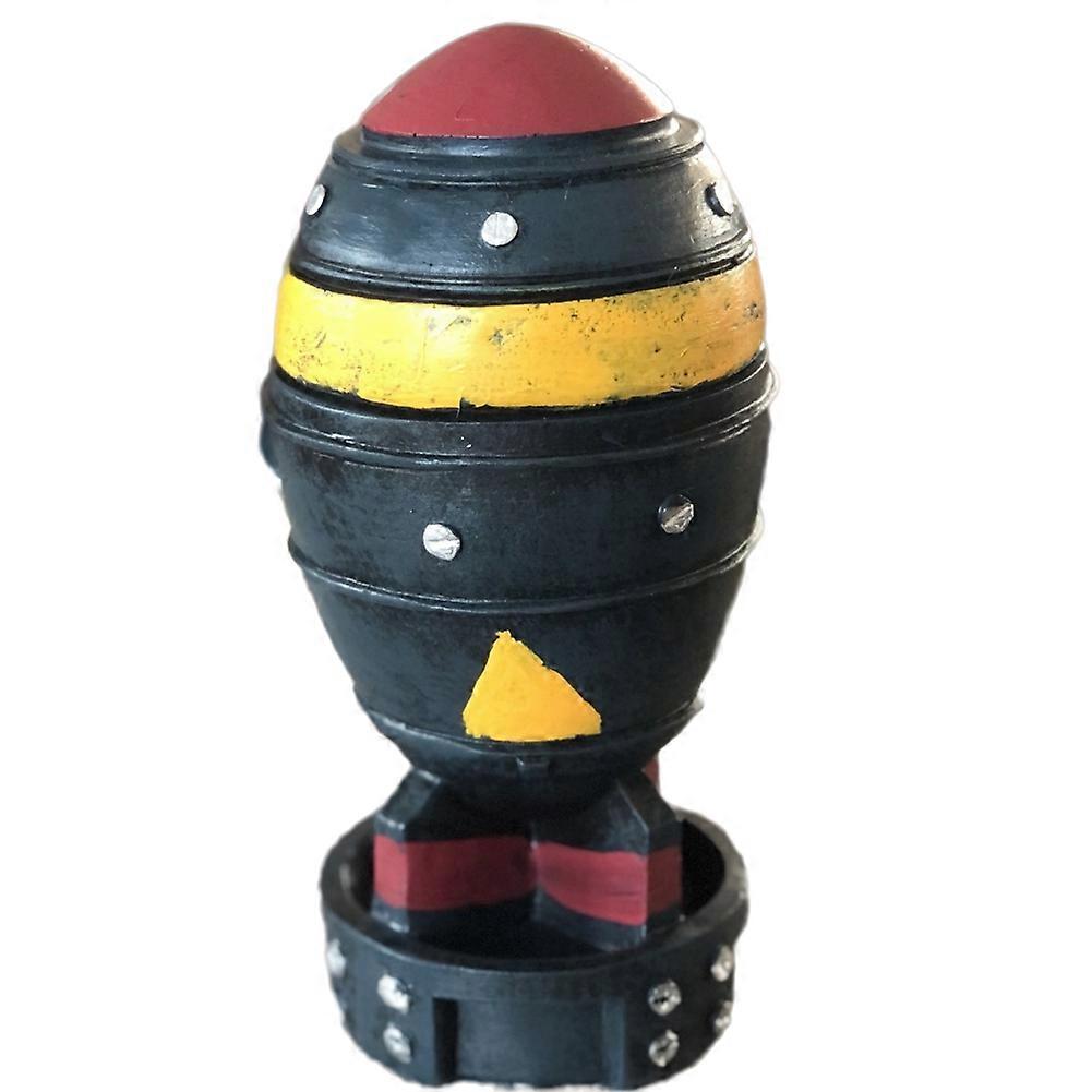 Mini Nuclear Bomb Storage Box Retro Figurines Desktop Art Crafts Decoration Home Bedroom Office Desktop