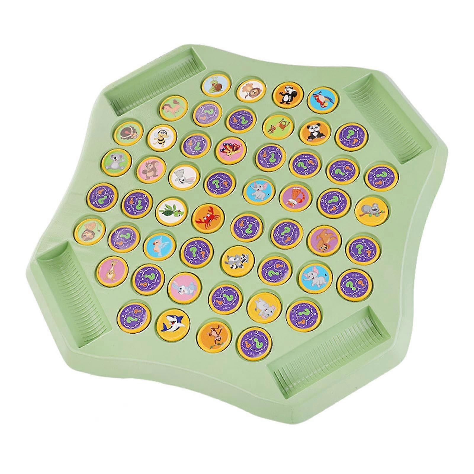 Travel Bingo, Animal Bingo Game - Strategy Learning Toy for Kids, Concentration Activity for Home and Travel