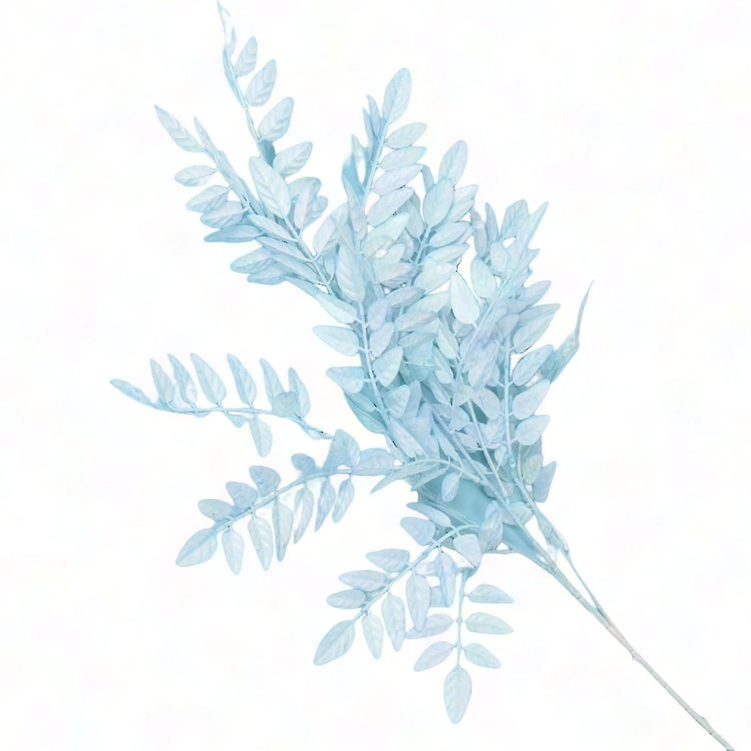 Artificial Branch Non Fading Simulation Locust Leaves for Bonsai decoration