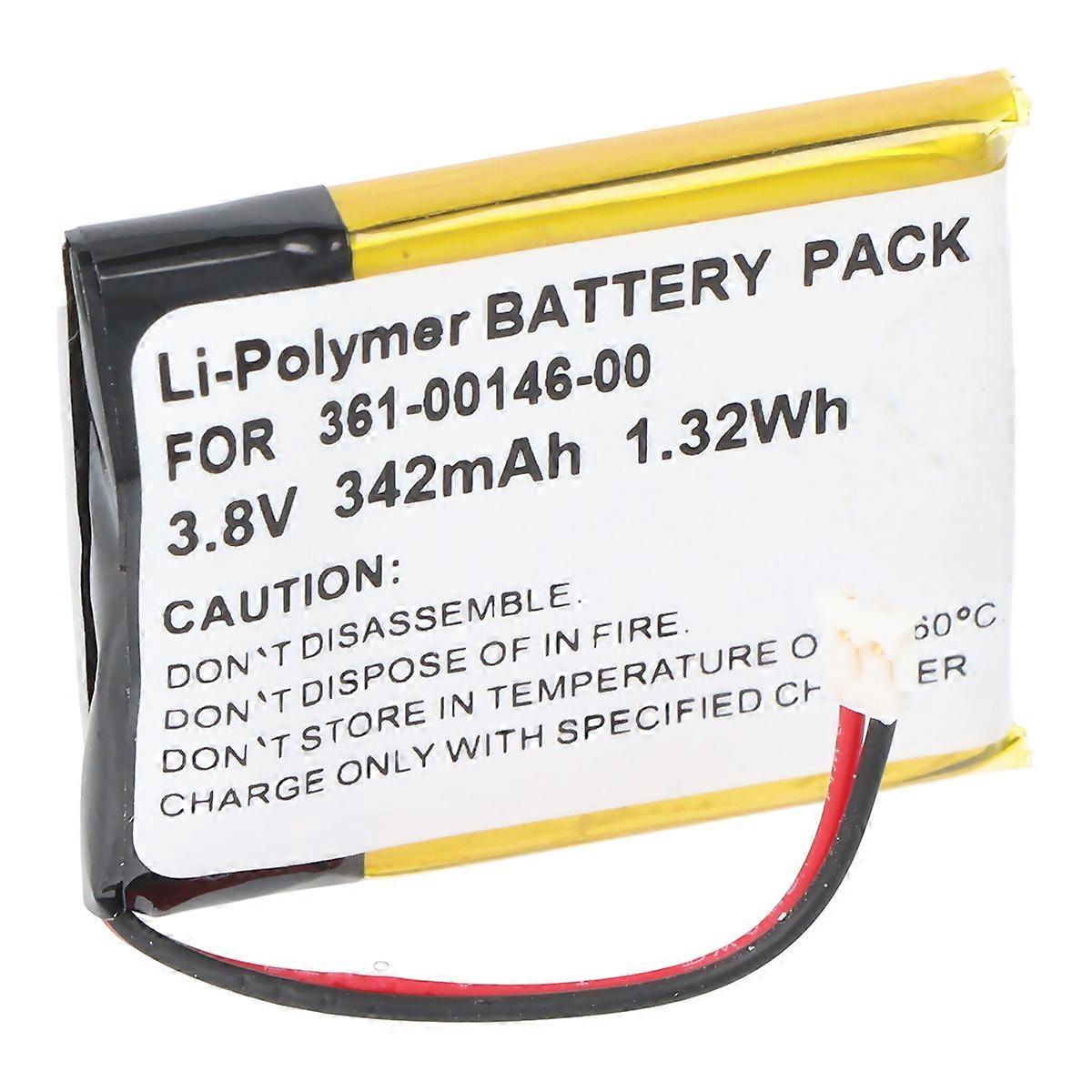 Replacement Battery for Garmin Forerunner 955 Solar Li-Polymer 342mAh, Multicolour