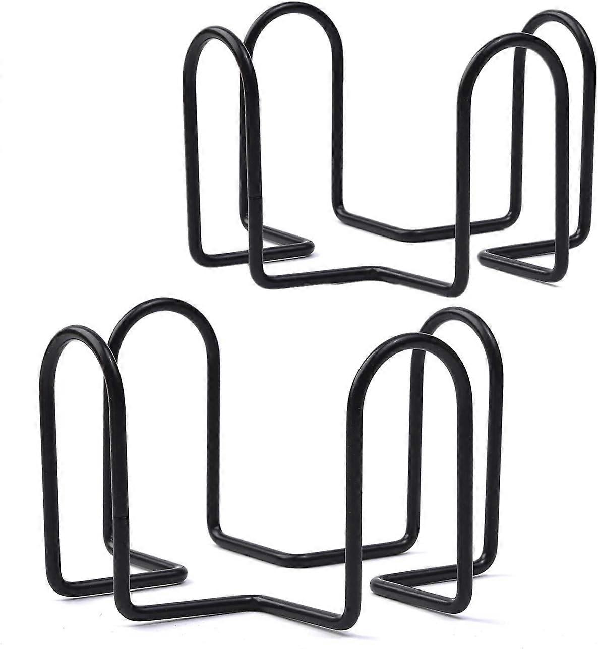 2 pcs iron metal holder storage box for round square coasters