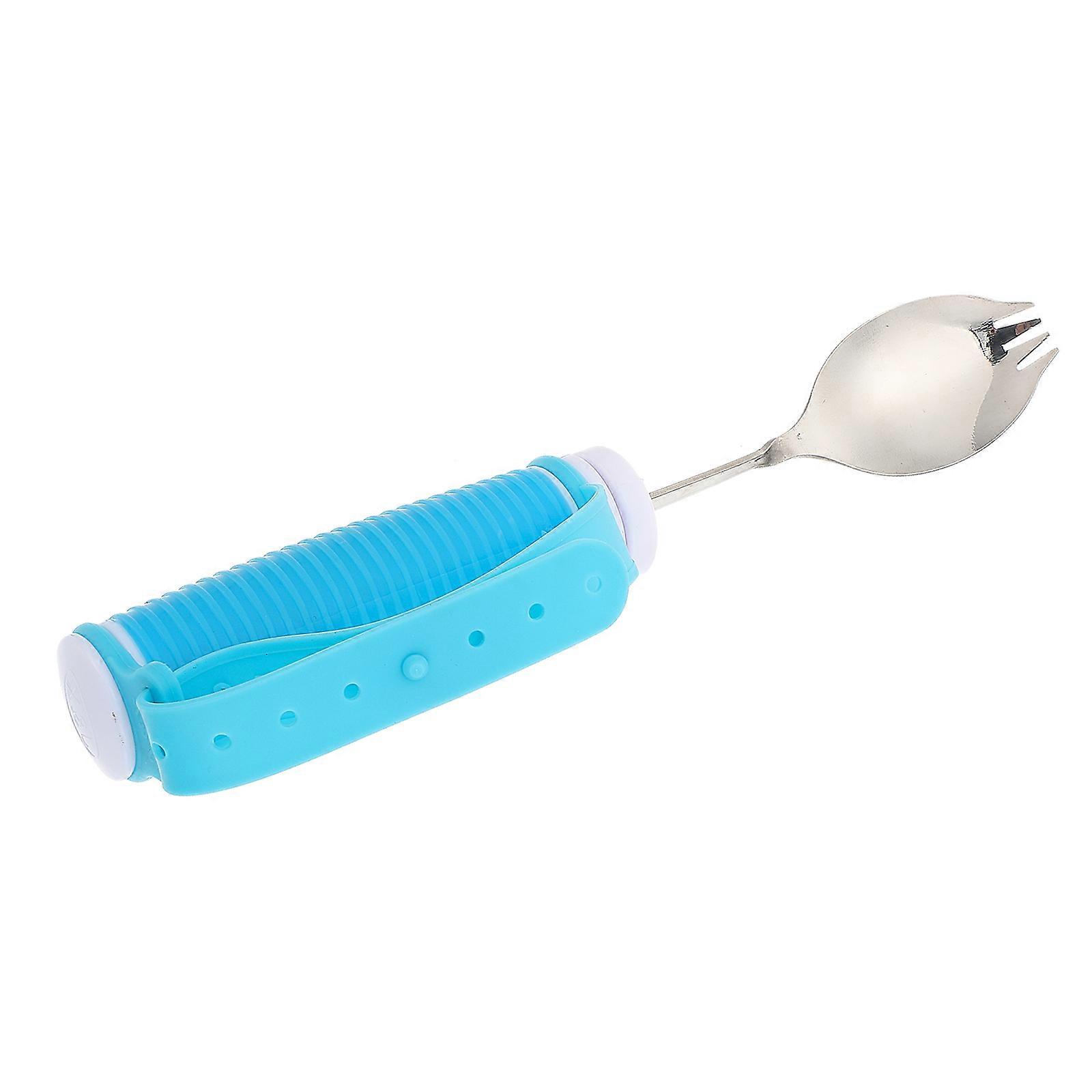 Adaptive Utensils Aid Spoon For Disabled Lightweight Easy to Use .4×1.4×1.4in 1Pc