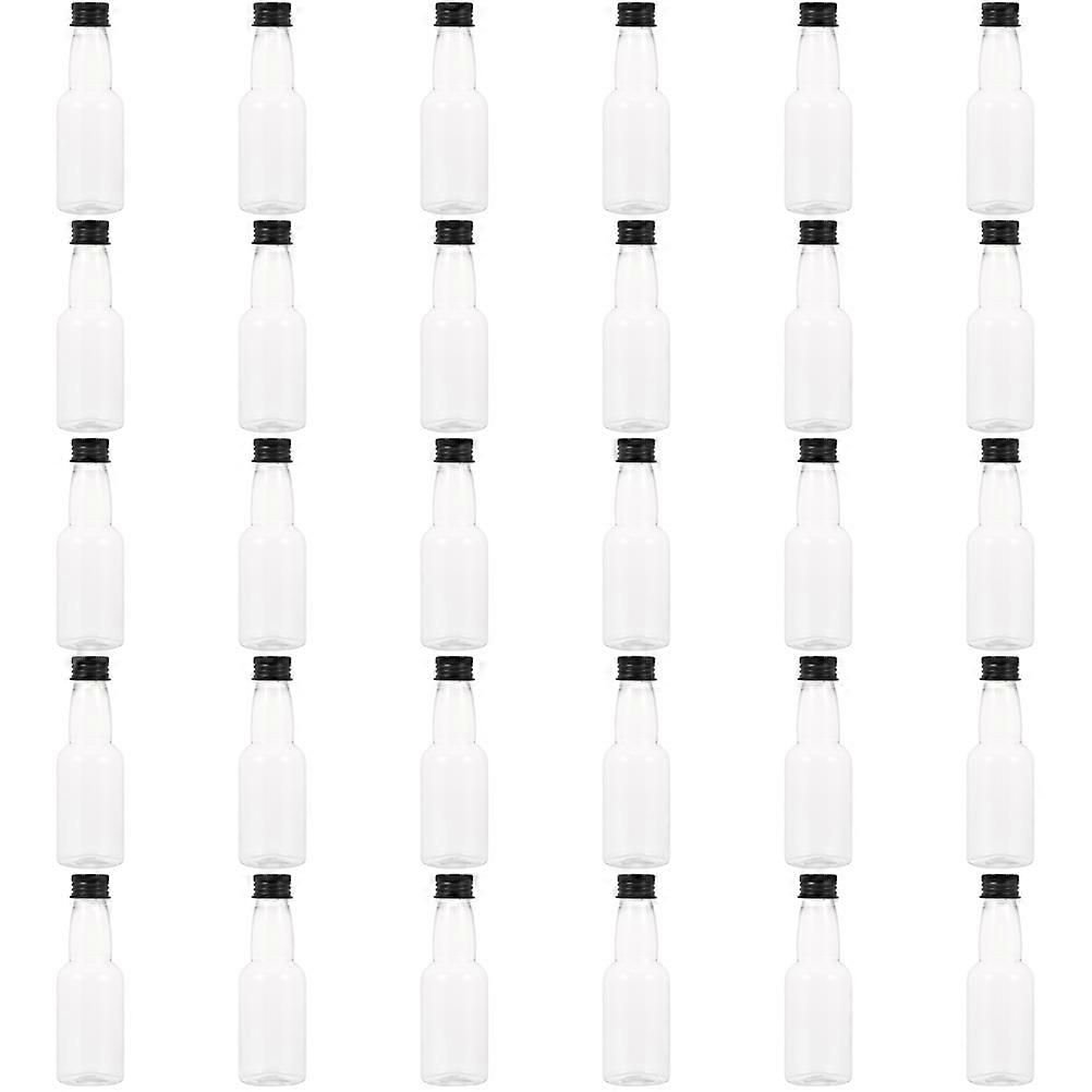 Mini Plastic Bottles With Caps Small Condiment Containers For Picnic Use 30Pcs