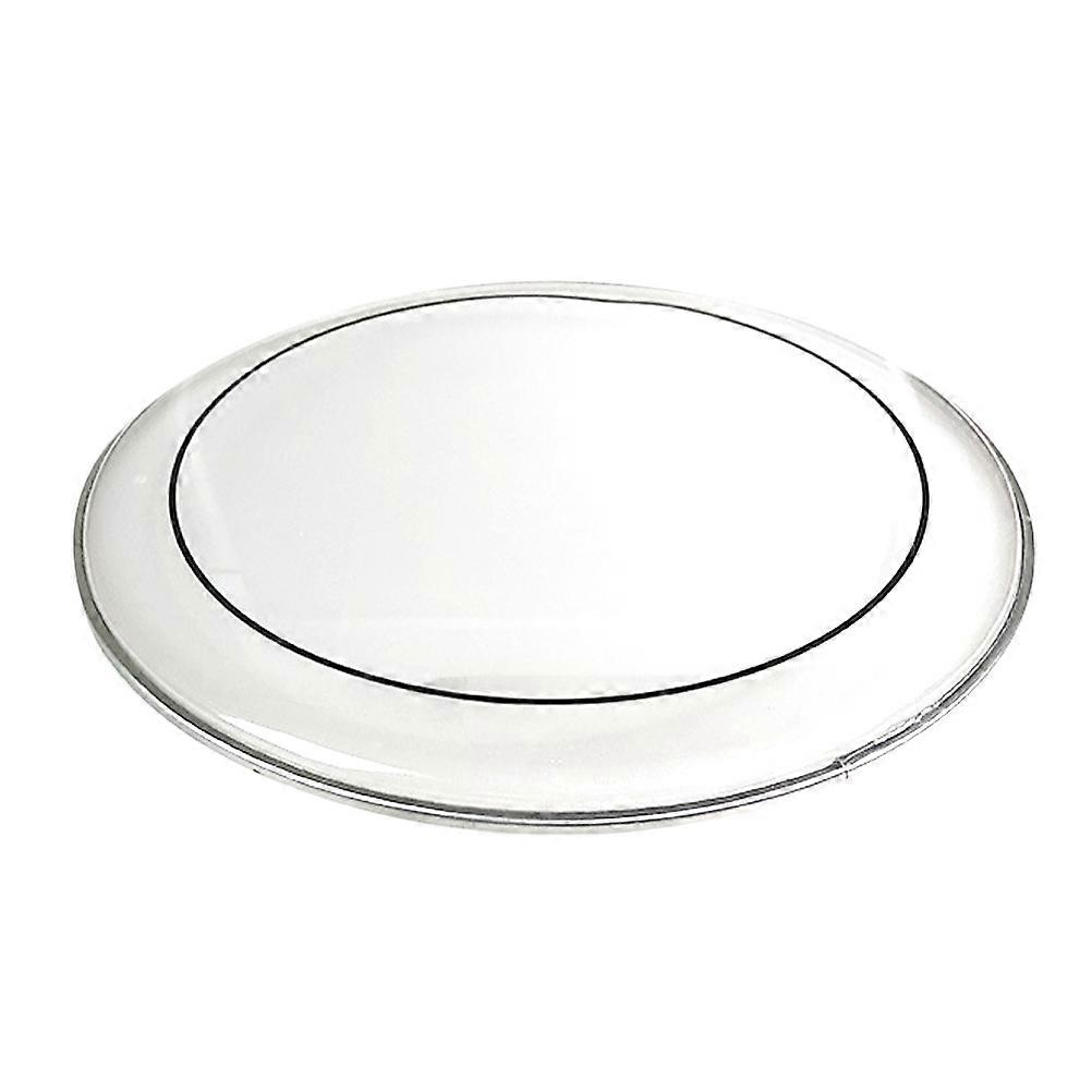 Transparent Drum Skin Enhances Bass Prevents Dust Professional Design For Indoor Drum Practice 1Set