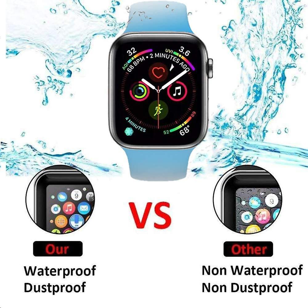 Screen Protector 42mm For Compatible With Apl Watch Series 3/2/1 [2 Pack] [tempered Glass] Full Coverage Protective Foil 9h 2