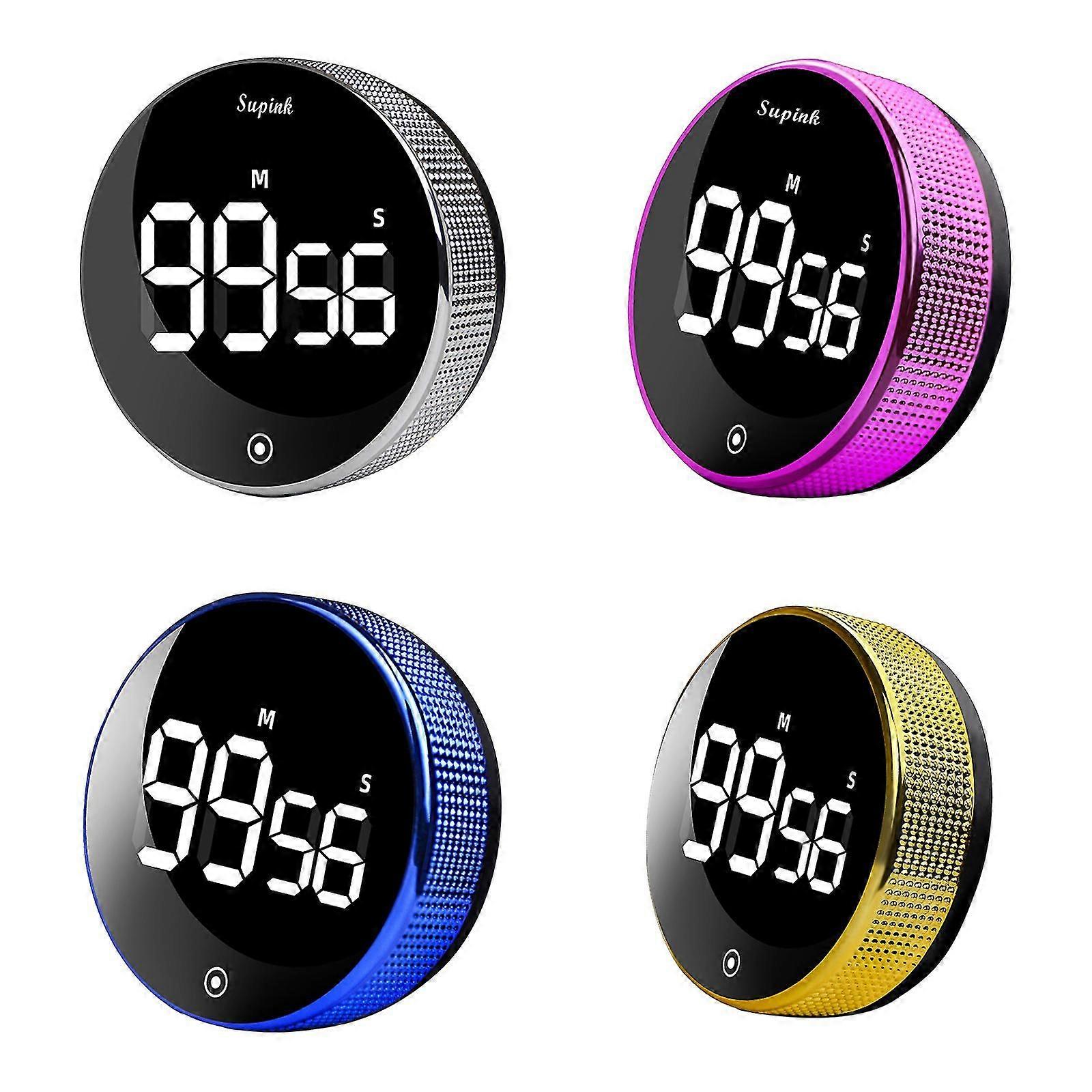 Magnetic Digital Smart Timer - rotation Countdown Timer DM,99% Newnn