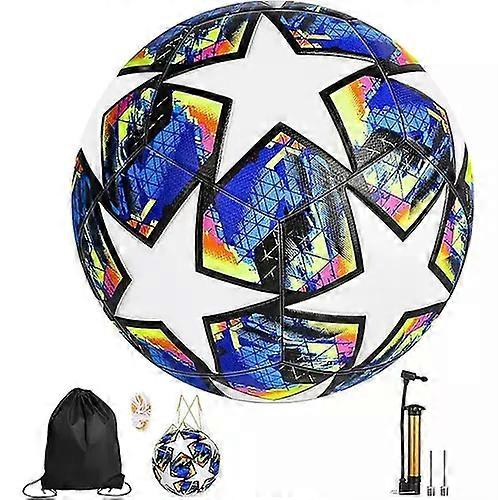 Soccer Ball Champions Professional Training No. 5 Blue