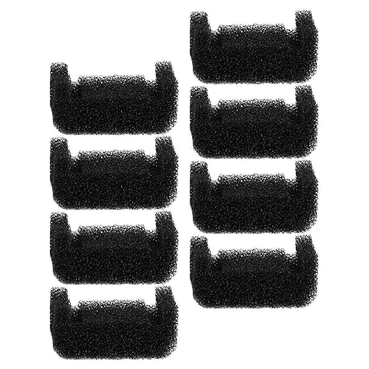 8piece cat fountain filters, Ushaped water filters, performance foam filters, durable and reusable