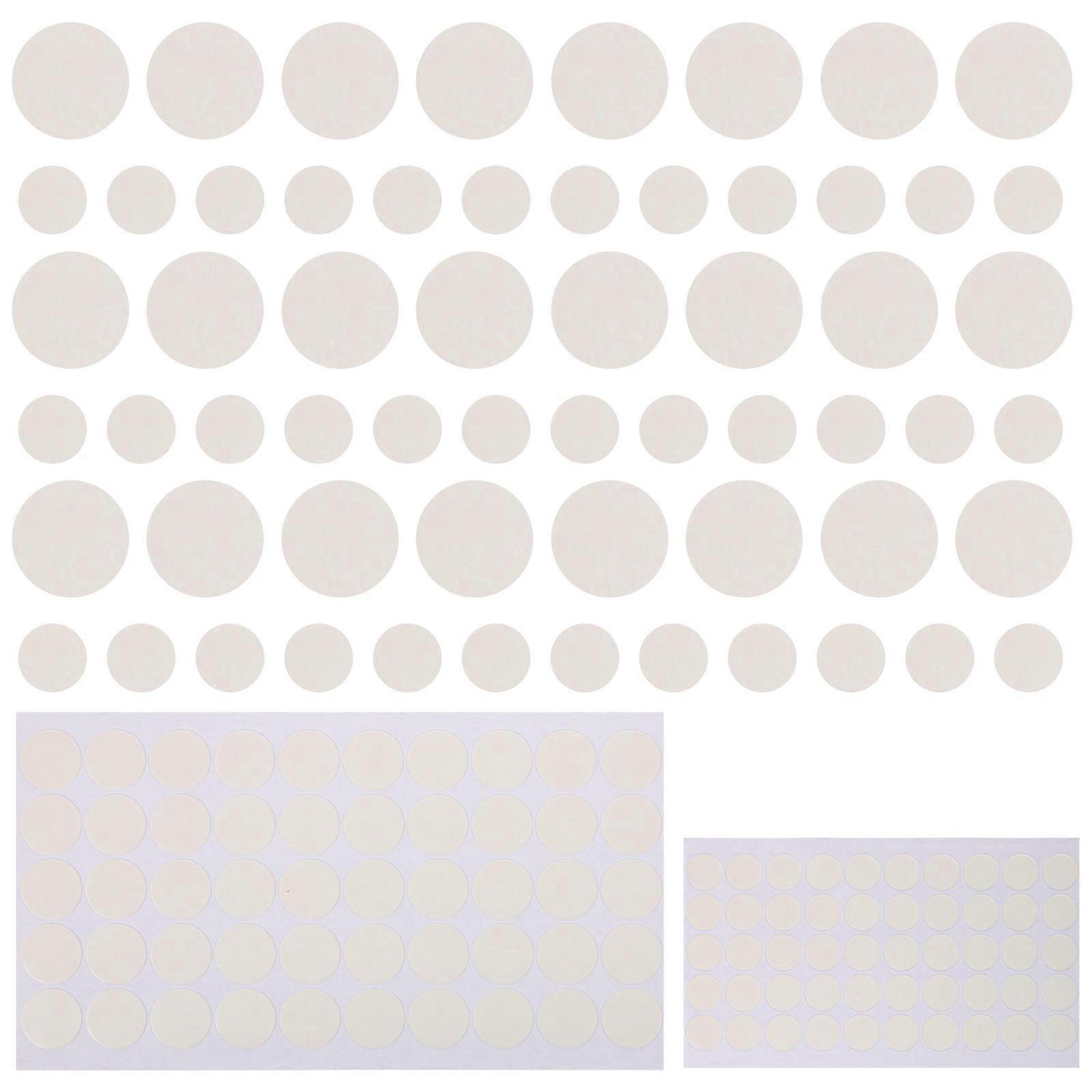 200pcs Double Sided Adhesive Dots, Transparent Round Stickers for Crafts, Home Organization & Party Planning – Versatile & Multi Use