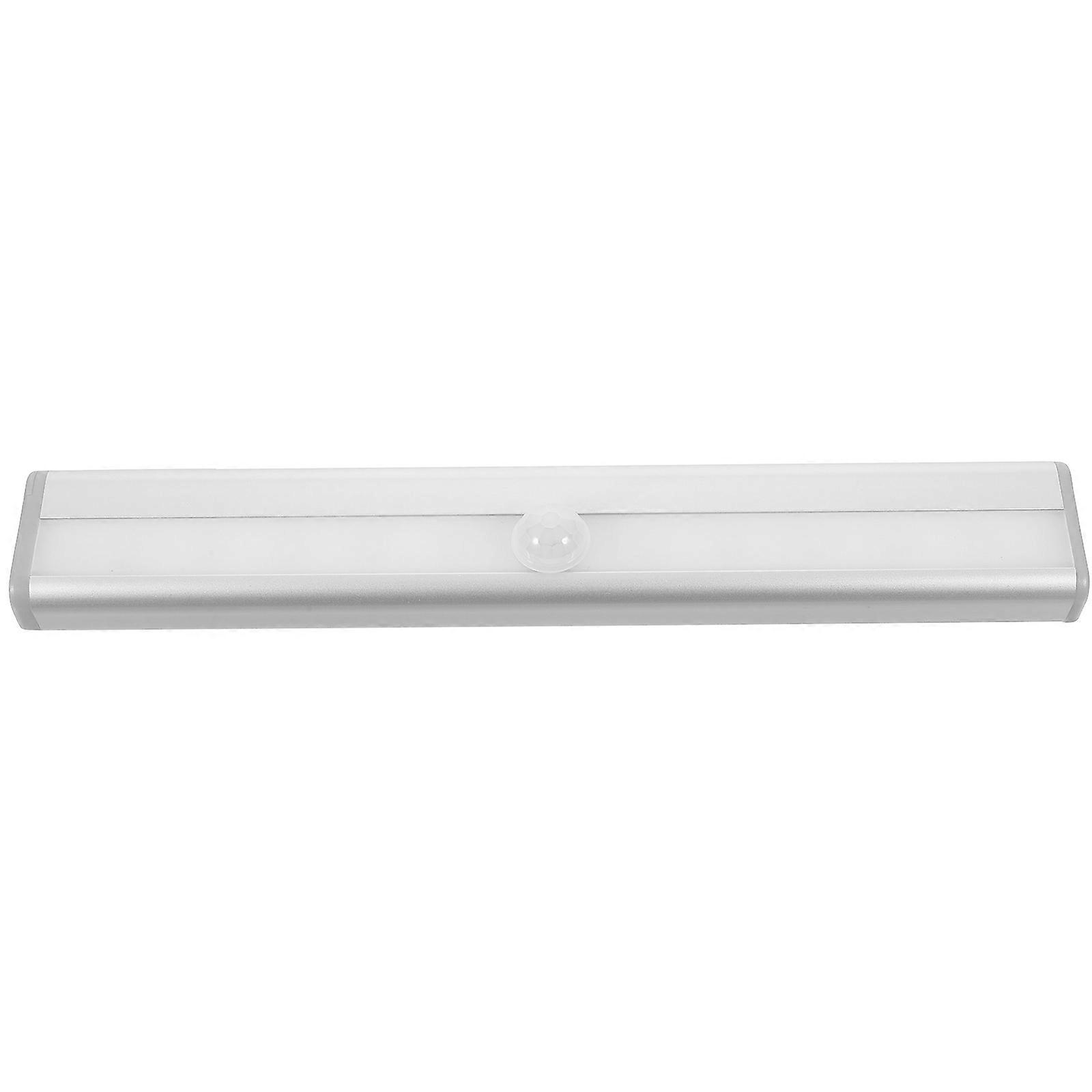 Motion Sensor Light Strip for Closet, Wardrobe, Kitchen & Corridor – White Light Bar, Easy Installation with Adhesive Pads, Battery Operated, Auto
