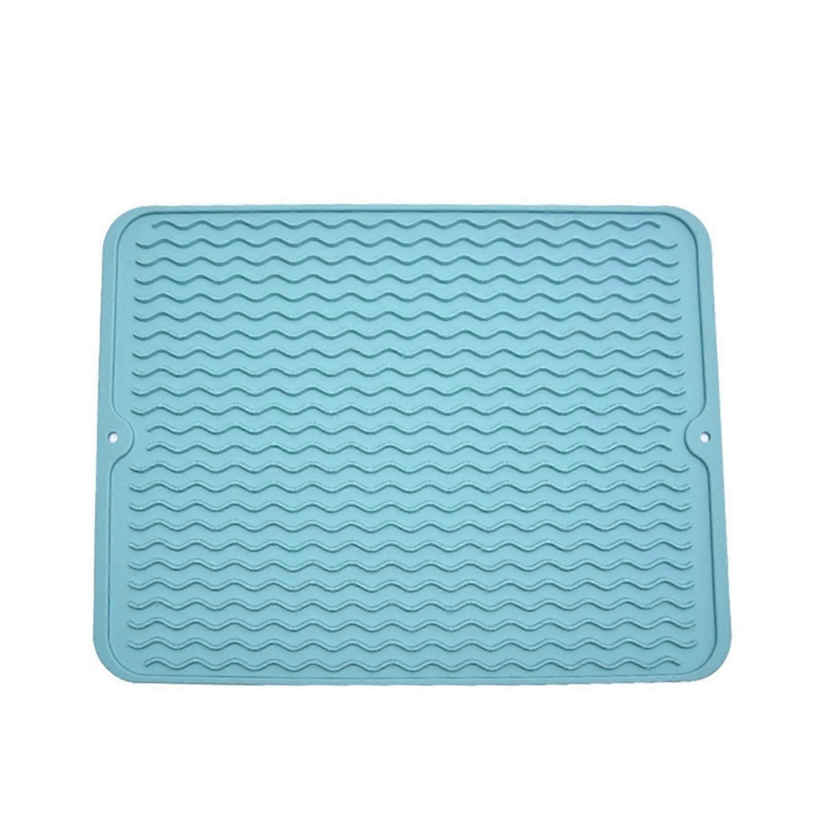 Drying Mats, Heat Insulation, Cups, Drainage Upholstery Table, Table Mats, Drain Insulation, Silicone Bowl (Green)