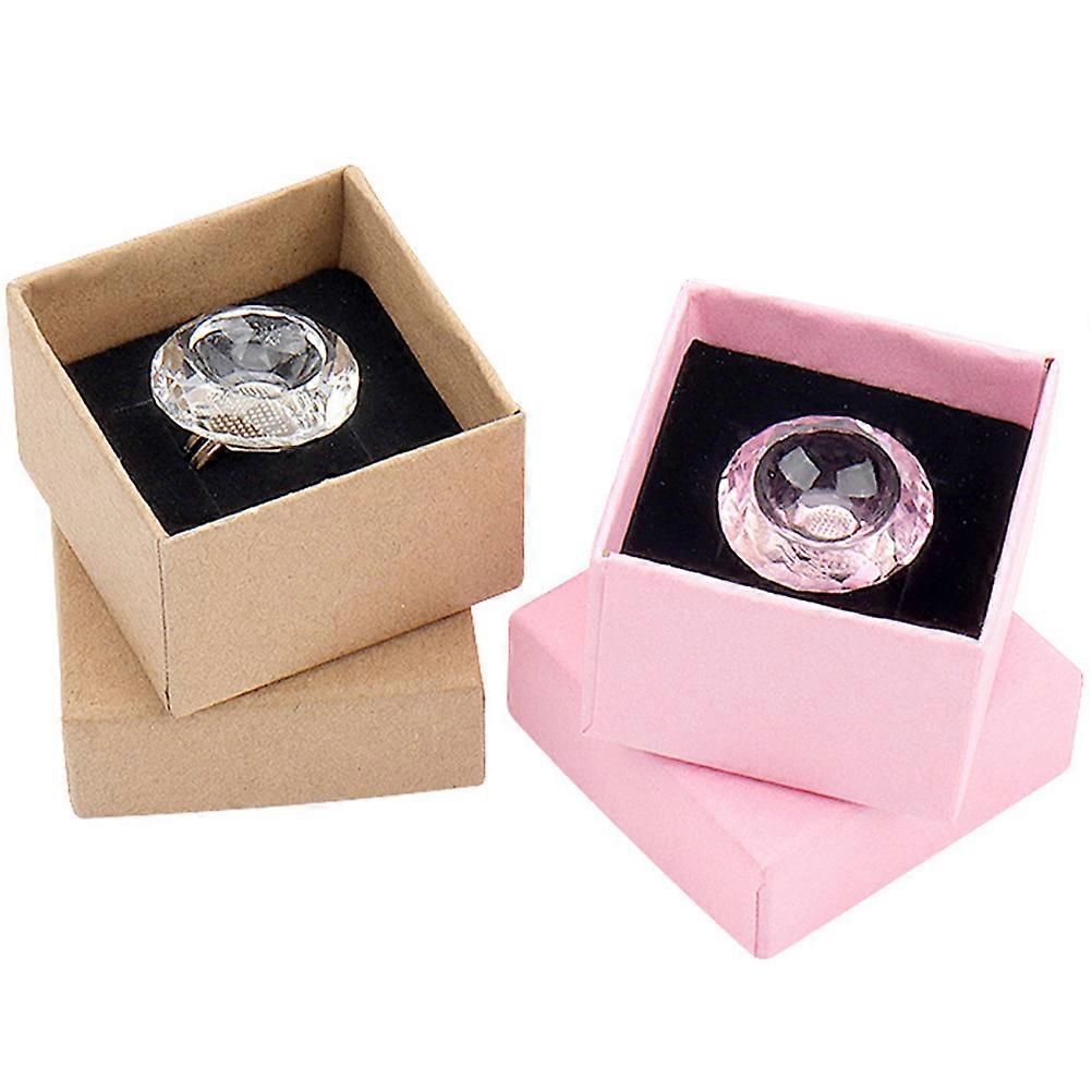 Eyelash Extension Tool Organizer Lash Cup Pink Size 3x2.7cm Pigment Container Professionals 2Pack