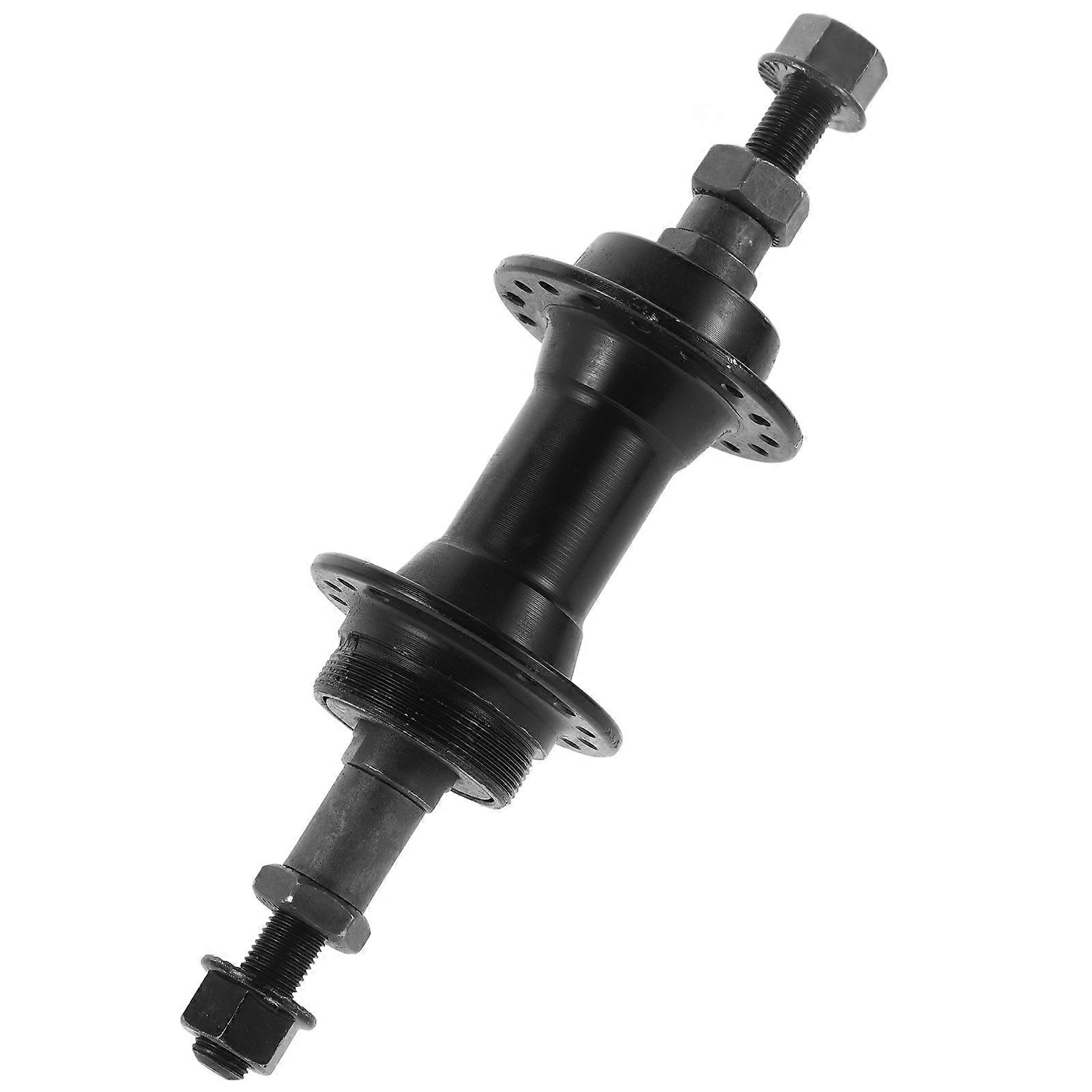 Bicycle Wheel Hub Axle for Mountain Bikes Road Bikes 2pcs Non Quick Release Hub Replacement Parts Repair Tool Accessories