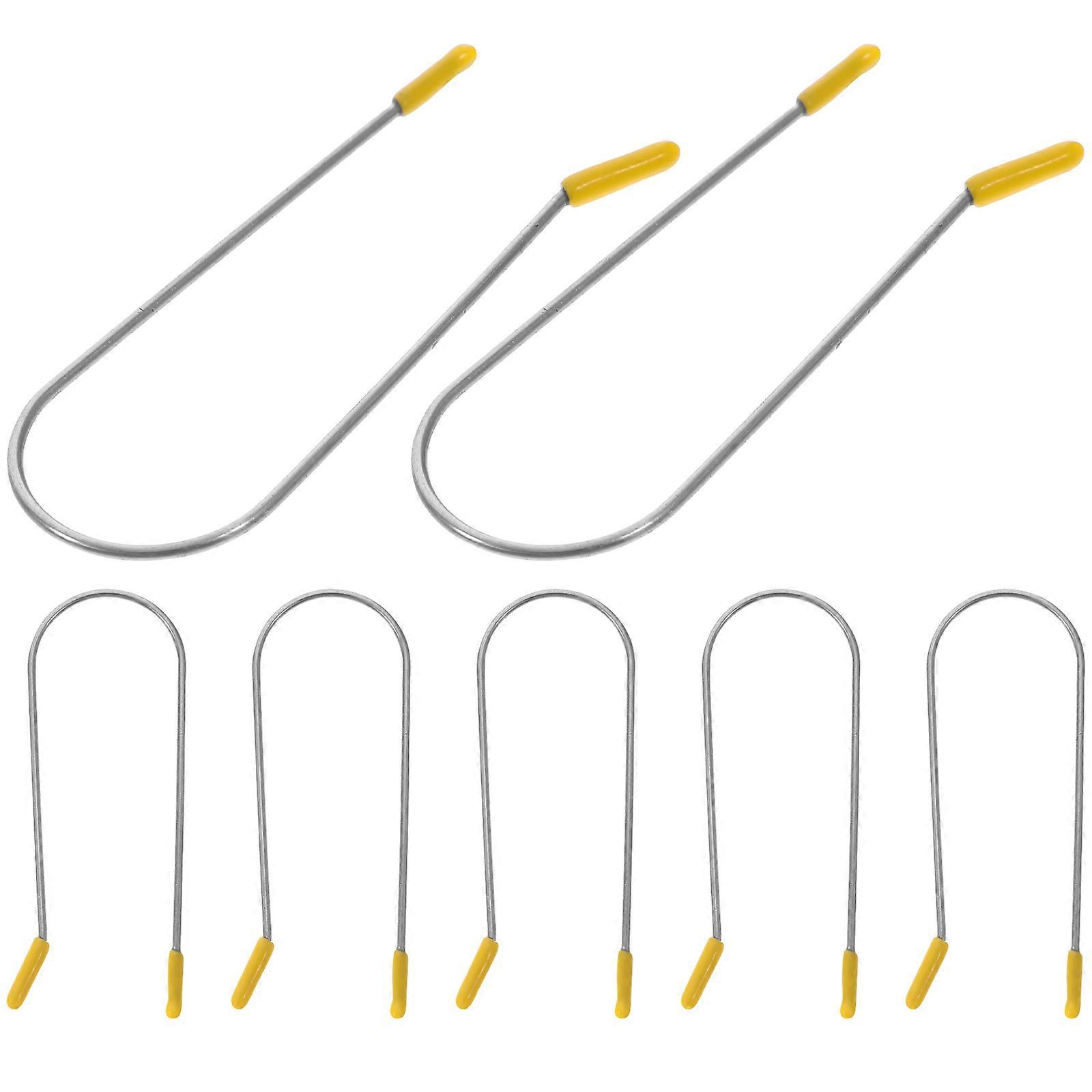 16PCS Hot Curler Clips, Durable Stainless Steel Replacement for Hot Rollers, Secure Hair Styling Tool for Effortless Curls and Volume, Universal Fit