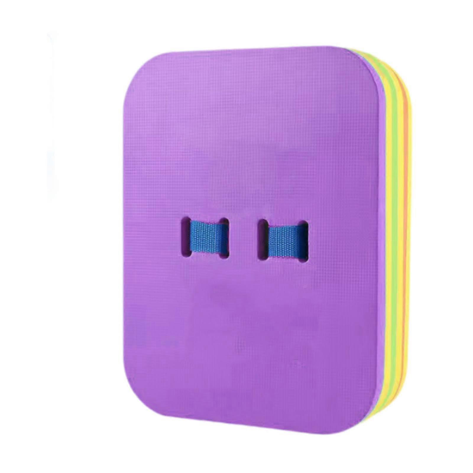 Swimming Trainer, Swim Bladder Multiple Layers Adjustable Belt, Buoyancy Aid for Beginners, Play Pool Beach Adults Kids, Purple Violet