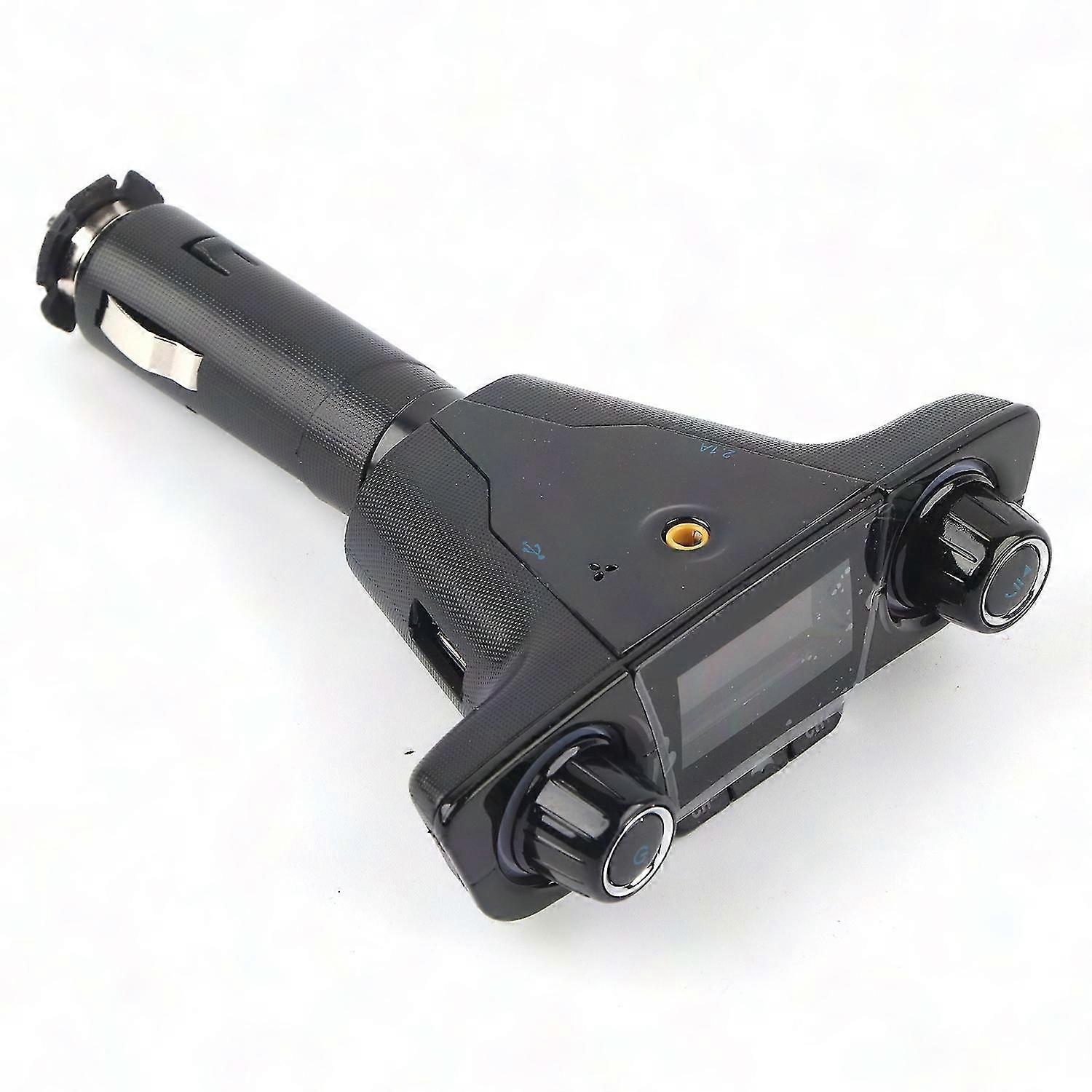 Dual Bluetooth FM Transmitter for Car - Wireless MP3 Player & Hands-Free Calling