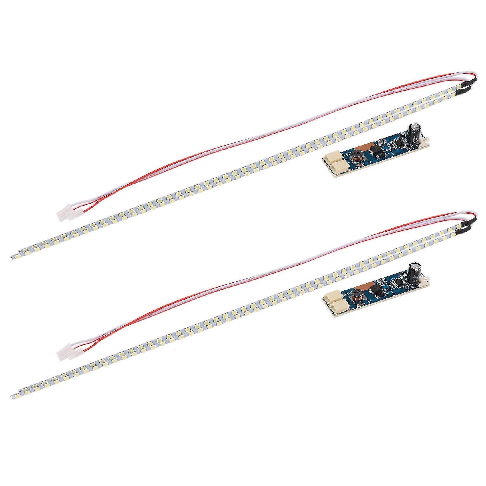 2X 315mm 15 Inch LCD Widescreen Dimmable Adjustable LED Lights Backlight Strip Kit