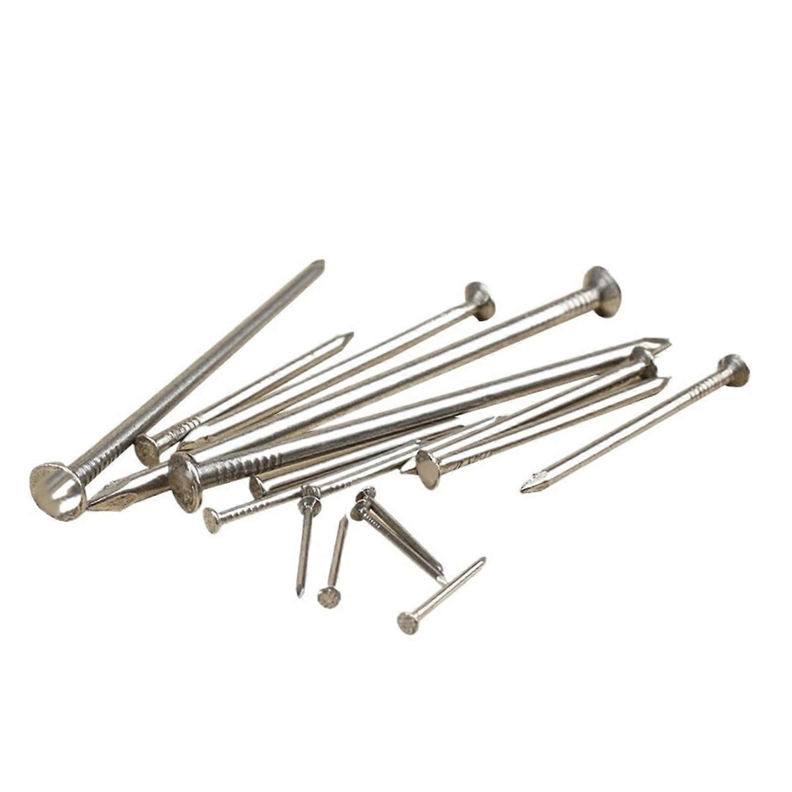 Drahtnägel Flachkopf Kohlenstoffstahl 1mm 1.5mm 2mm 2.5mm 3mm 3.5mm 4mm 4x100mm Nail Diameter for Crafting and Construction