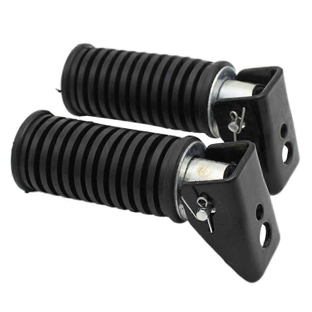 Motorcycle Footpegs Universal M8 Mount Stylish Design Compatible with Various Models and Sizes Durable Footrests