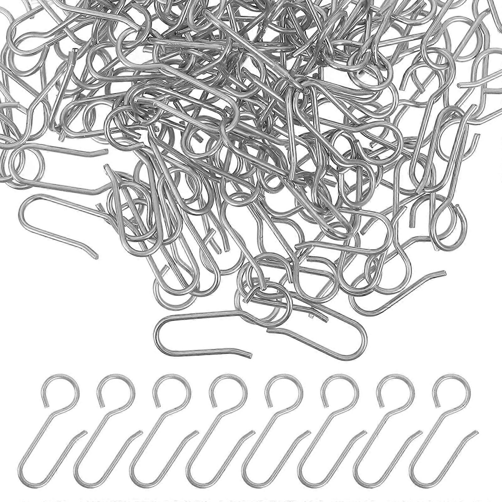 120pcs Curtain Track Hook Replacement Drape Hooks Curtain Accessories