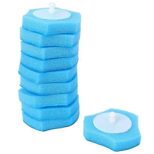 32db WC-kefe csere, WC-tisztító csere, eldobható WC-kefe fej, WC-kefe