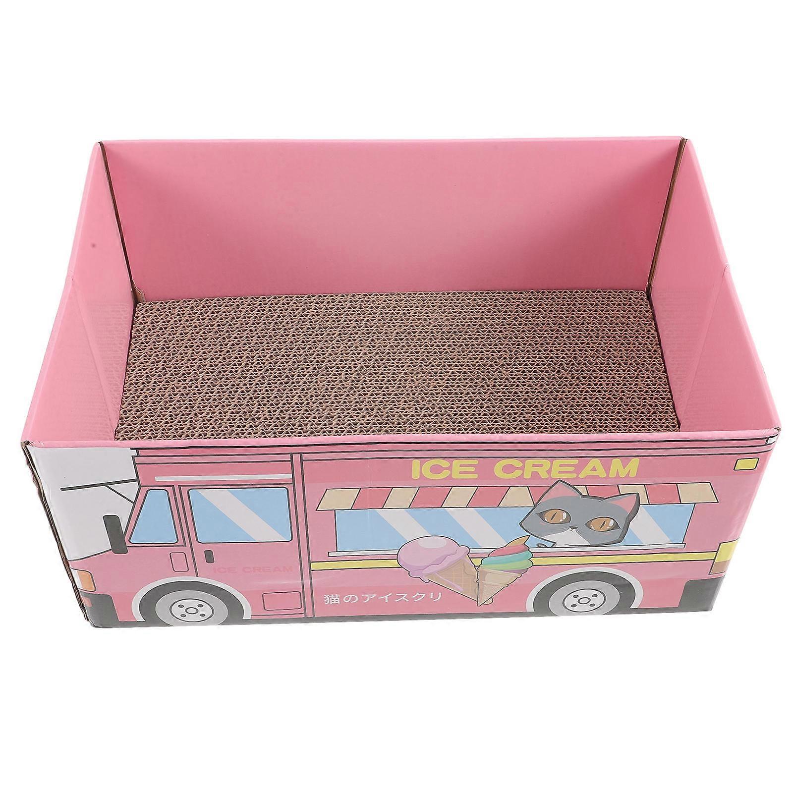 Durable Cat Scratching Board For Indoor Play And Resting Suitable For Pet Cats In Pink Color With 1Pcs Quantity