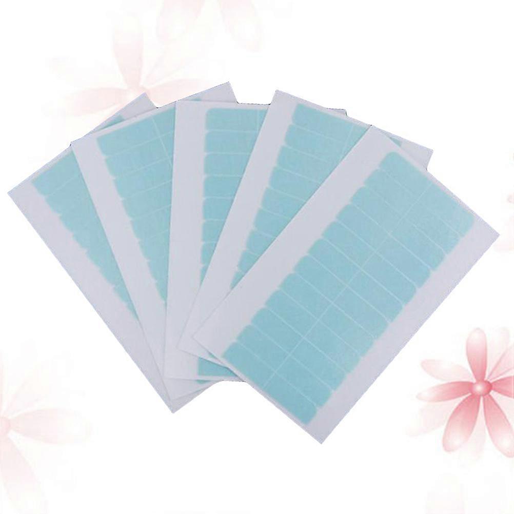 60 Pcs Invisible Seamless Hair Extension Tape Double Sided Tapes for Wig 5 Pieces 12 Pcs Each Piece