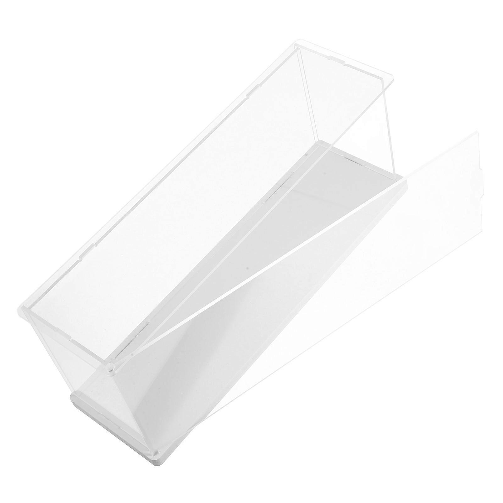 Acrylic Display Case for Collectibles Clear Box Showcase Doll Action Figures Home Storage Toys Organizer 1 Set