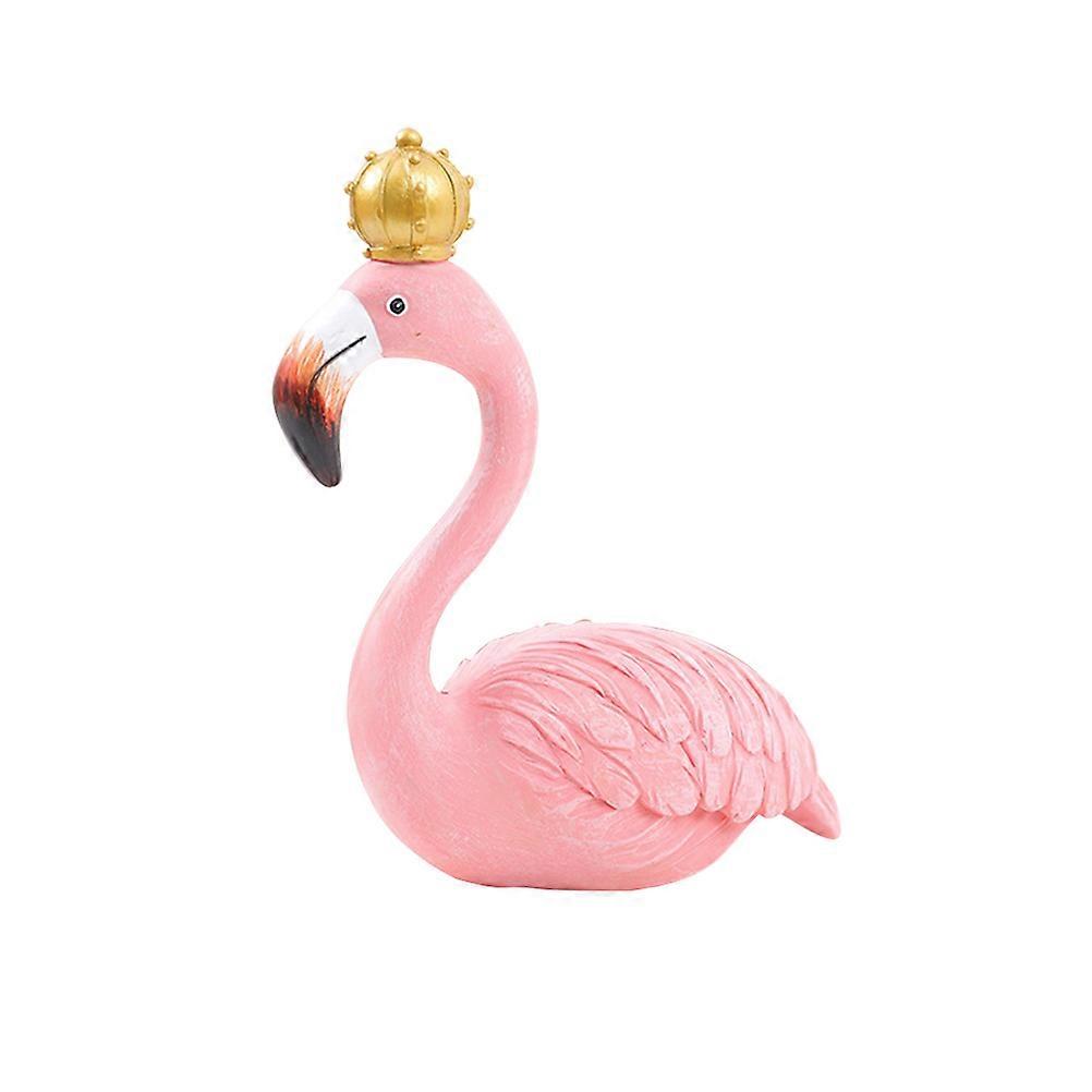Flamingo Resin Crafts for Home Office Decoration Large Size King Flamingo Gift Ornament