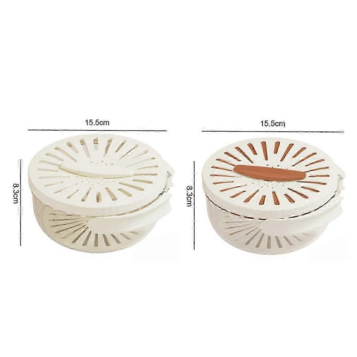Fruit Drain Basket with Lid Vegetable Washing Bowl Foldable Handle