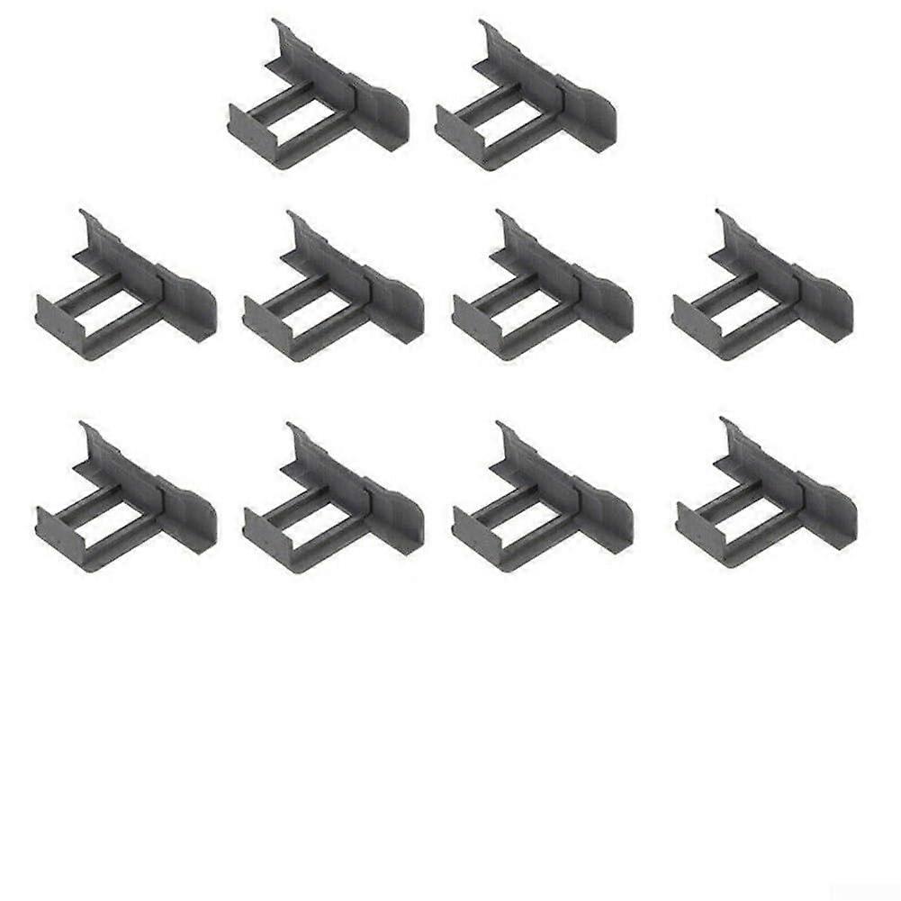 Solar Panel Mud Removal Clips - 10 Pack 45mm Water Drainage and Redirection Clips with High and Low Temperature Tolerance