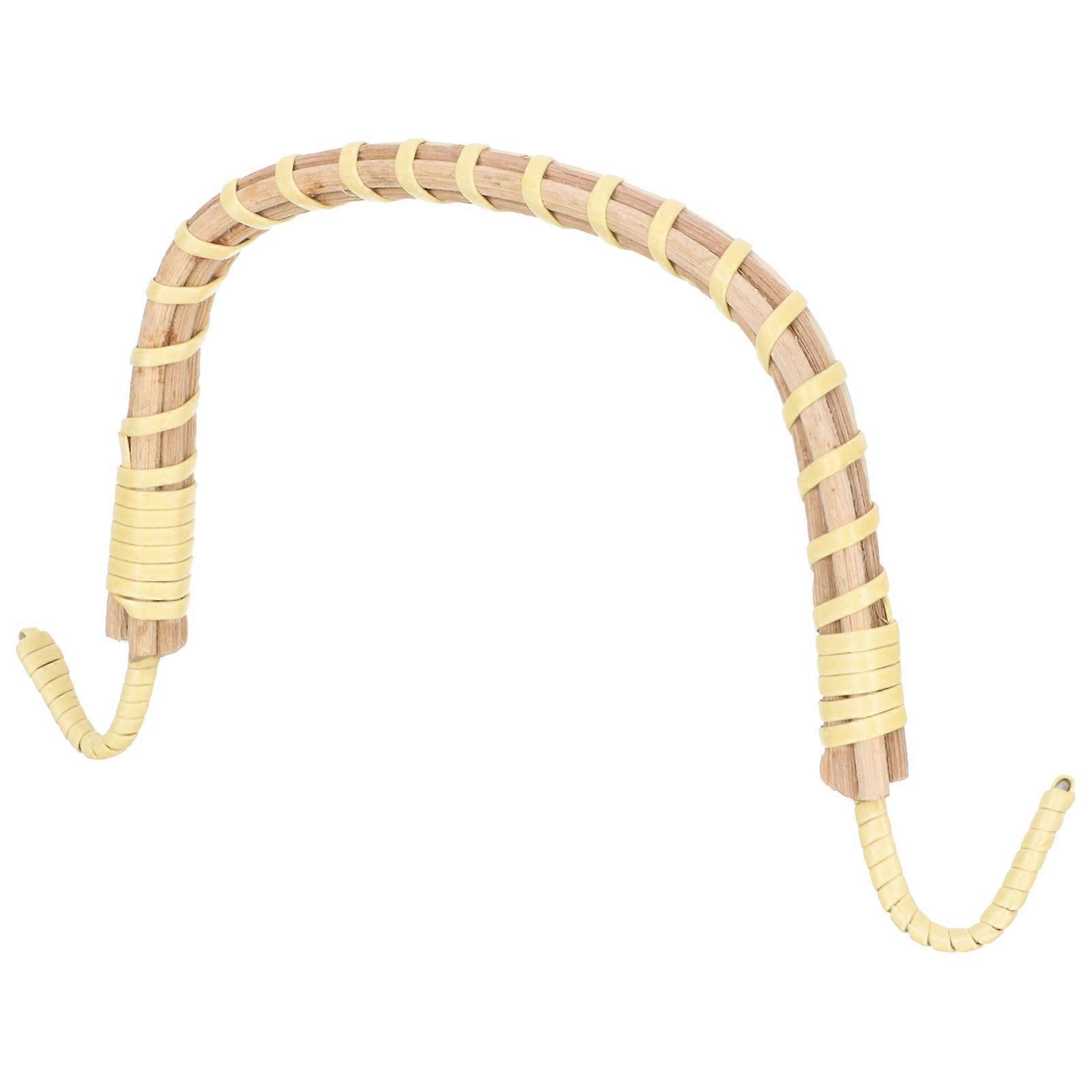 Tradisjonell japansk tekanne håndtak tre erstatning varmebestandig grep for hjemmebrukere 1 stk