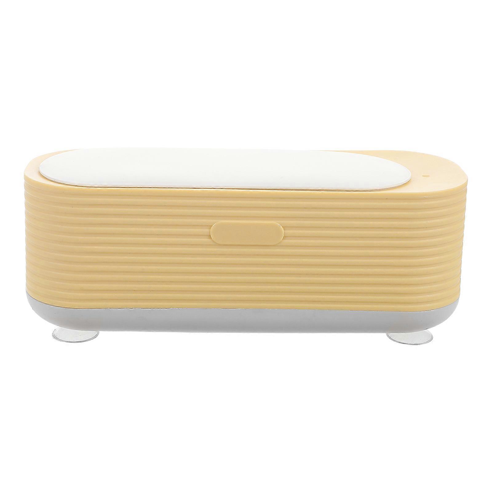 Efficient Cleaner Device For Travel Ensuring Clear Lenses Through Automatic Cleaning In Yellow 1Set