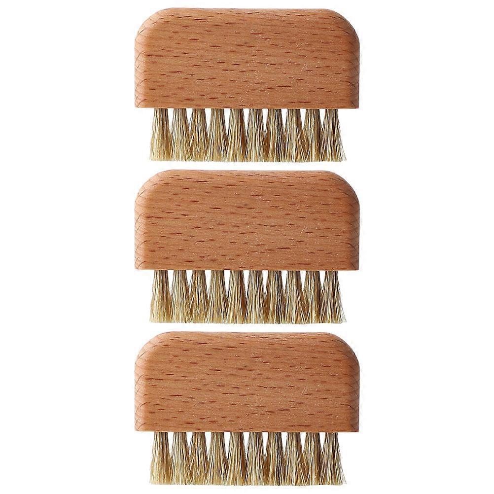 Natural Wooden Nail for Fingernail Cleaning and Scrubber in Assorted Colors for Makeup Use Small Size