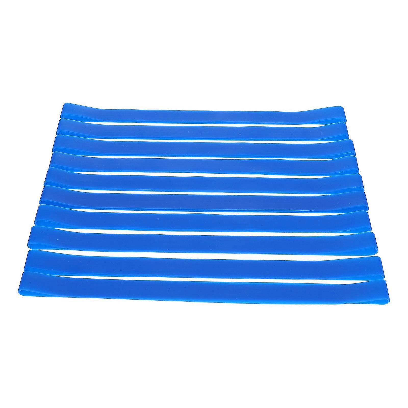 Beach Towel Fixing Straps For Beach Accessories Prevent Wind Blowing 31.00x1.80x0.20cm 10Pcs