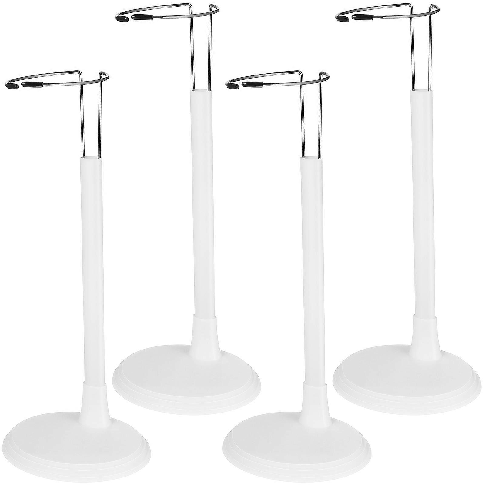4pcs Doll Stands, Practical Support Racks for Figures and Dolls, Space Saving Display Solution for Home and Shop Organization