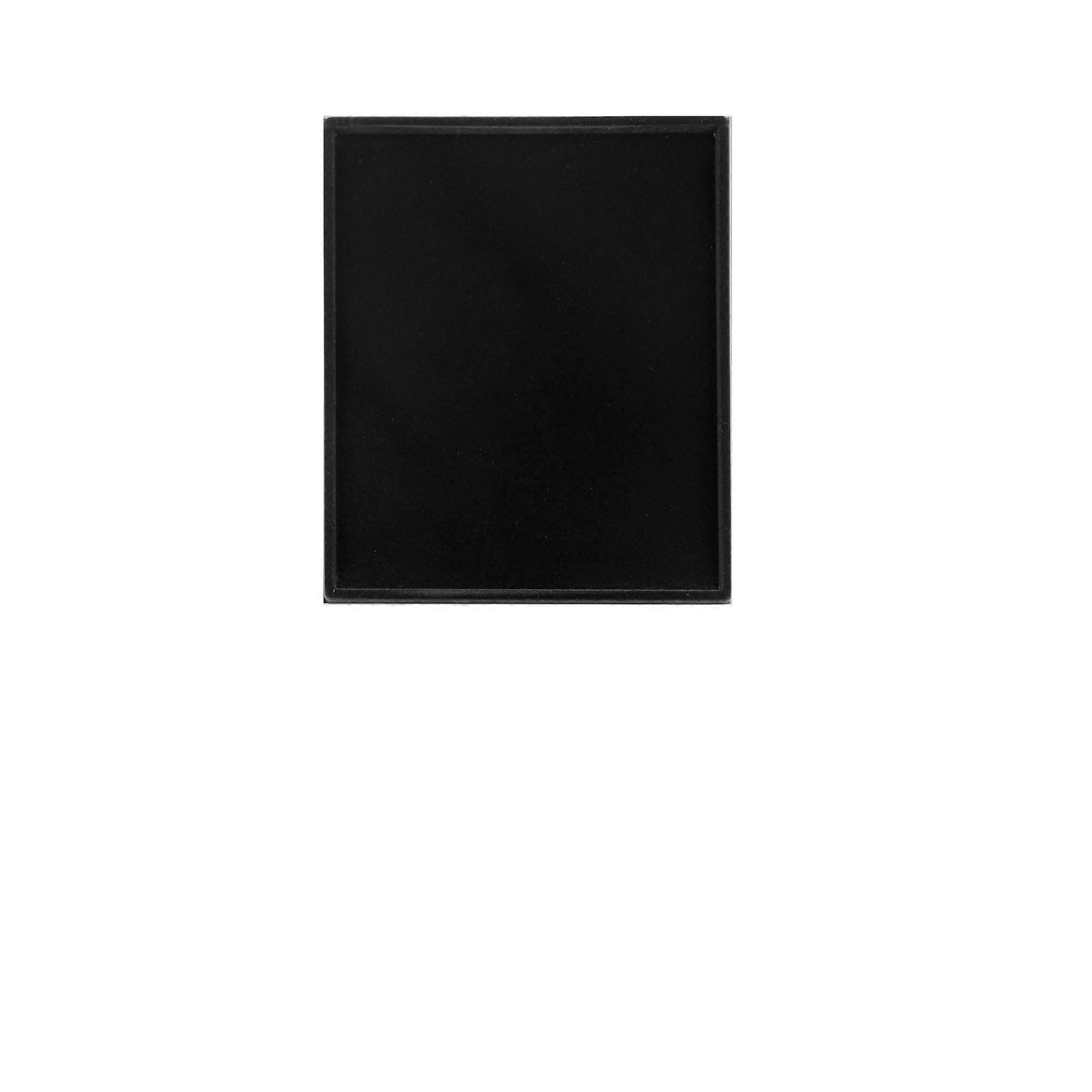 Black velvet insert for coin box, without compartments (210 x 270 mm)