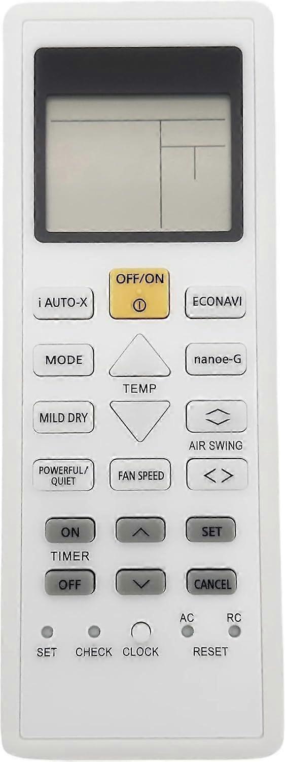 Replacement Compatible for Panasonic Air Conditioner AC Universal Remote for