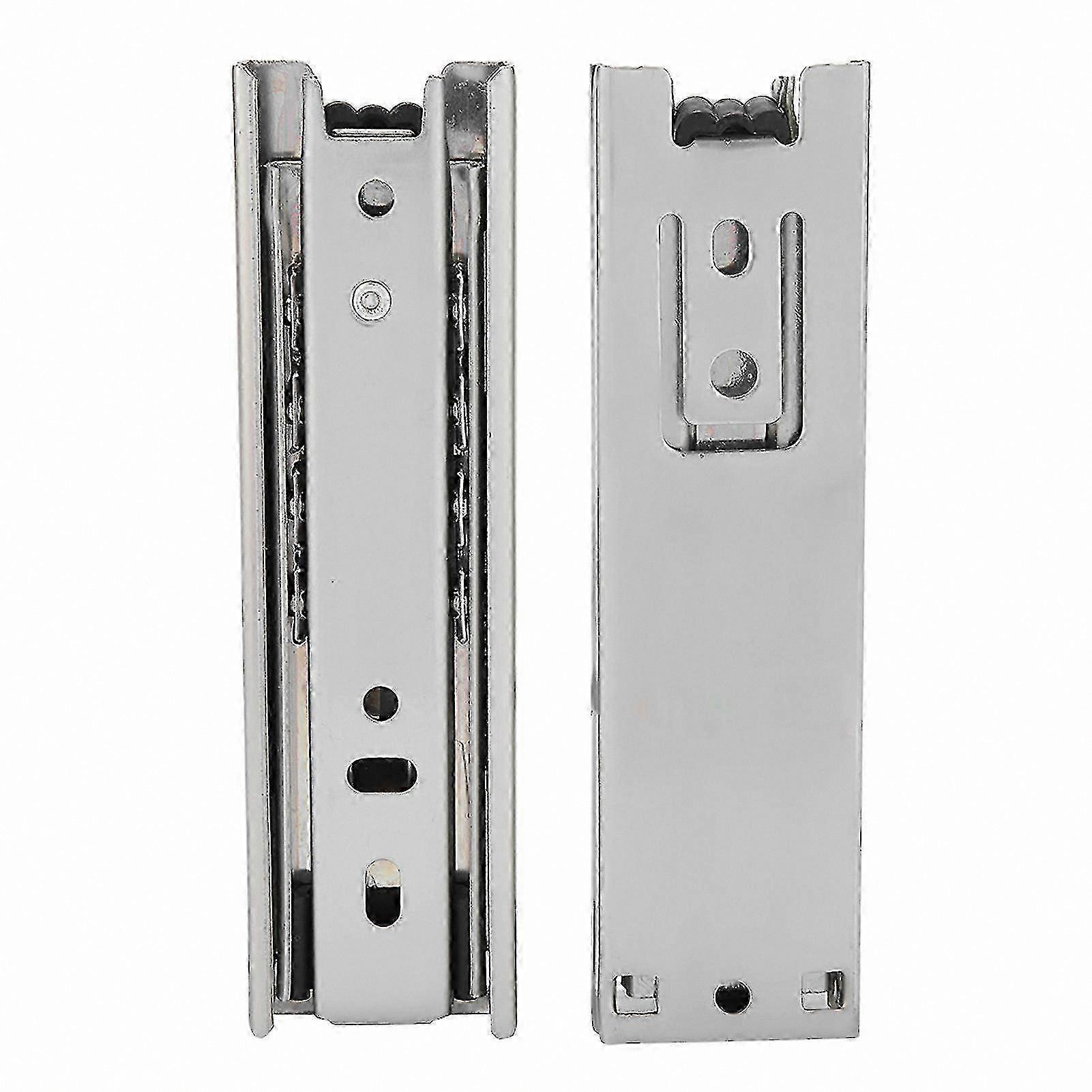 2-Pack 5" Mini Drawer Slides Full Extension Guide Rails for Cabinets and Furniture Hardware