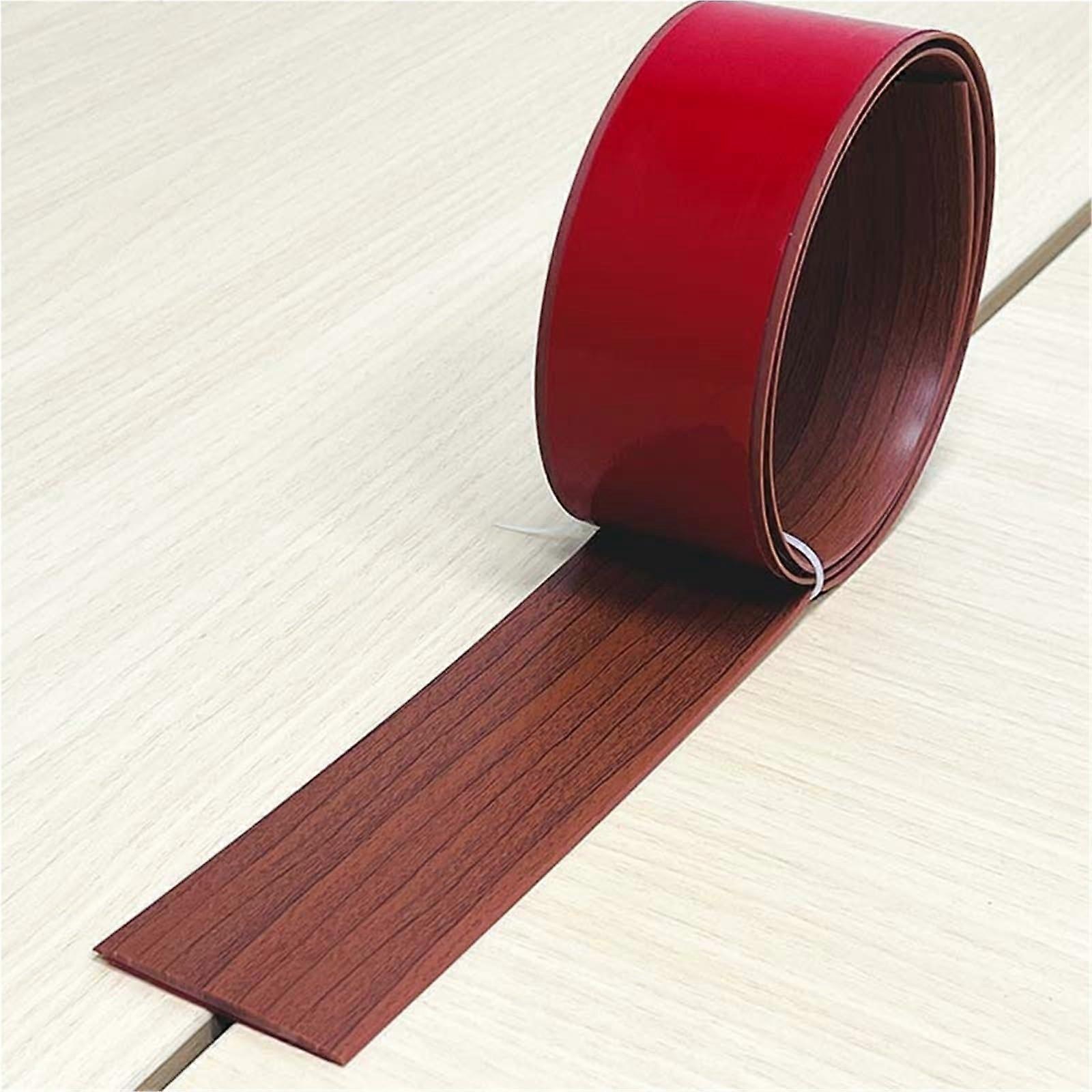 300 cm selfadhesive floor transition strip, wood grain (Walnut, 5cm)