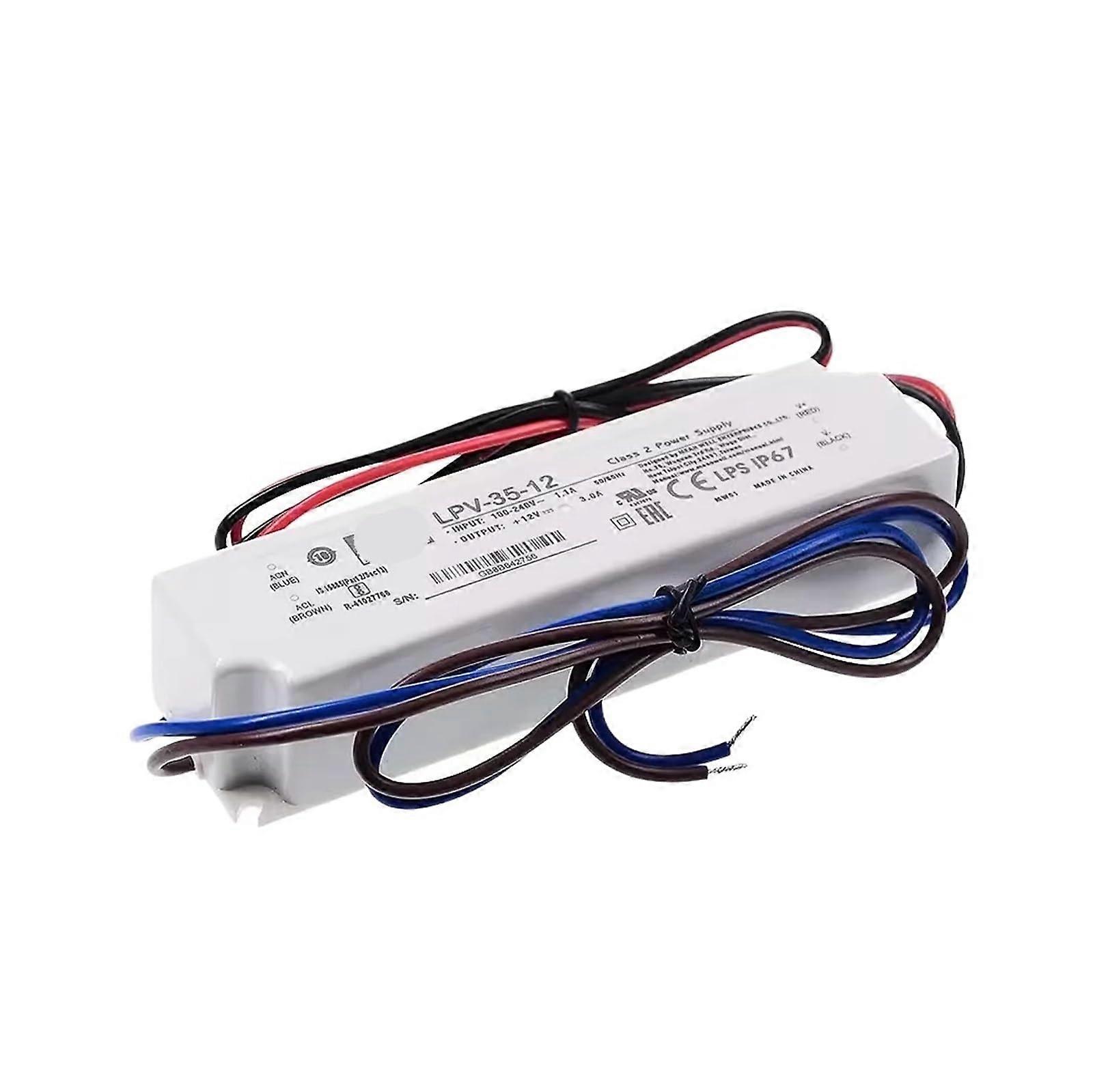 LPV-35-5V 35W LED Driver For 5V LED Strips And Modules, LPV Series Power Supply