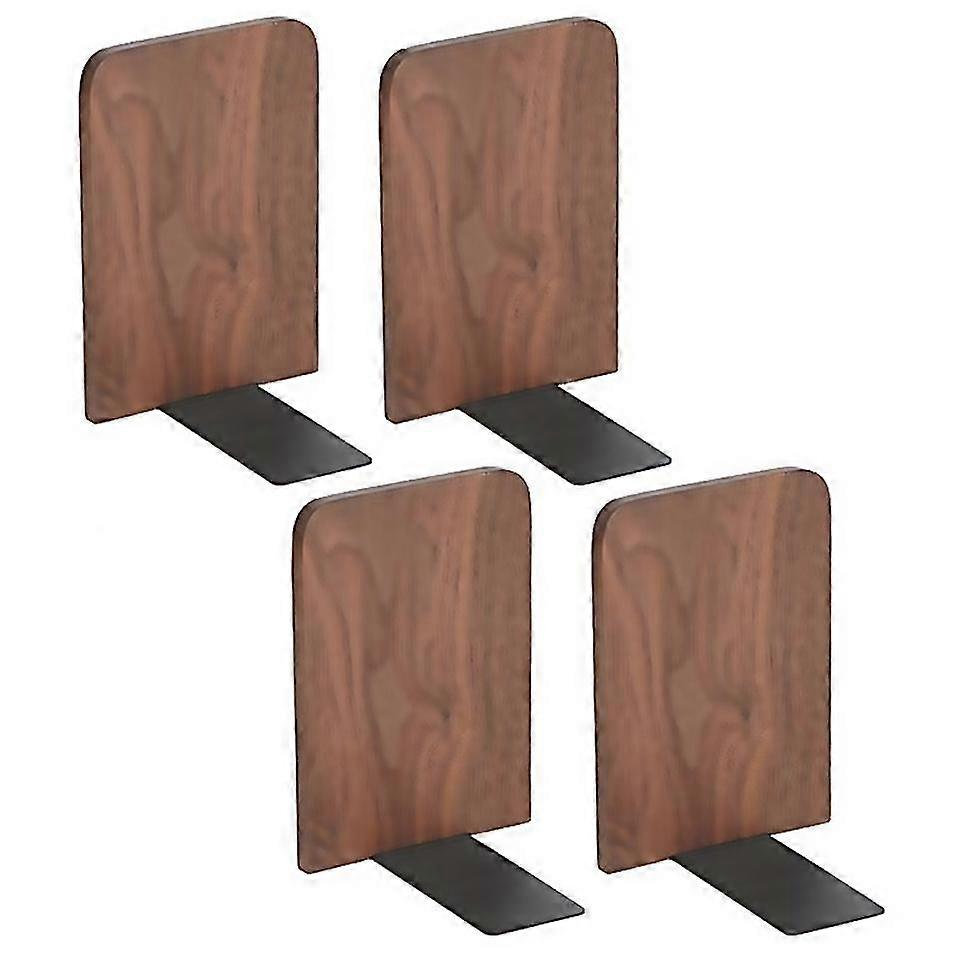 For walnut wood book ends heavy duty bookends