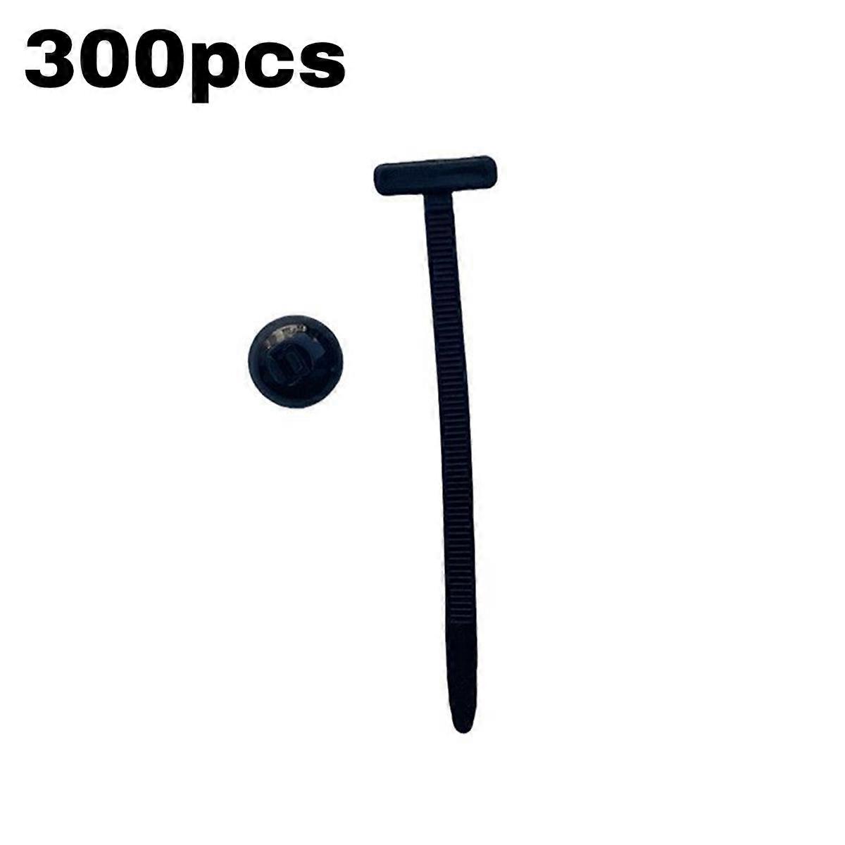 300PCS Nylon Cable Ties Universal Self-Locking Zip Ties
