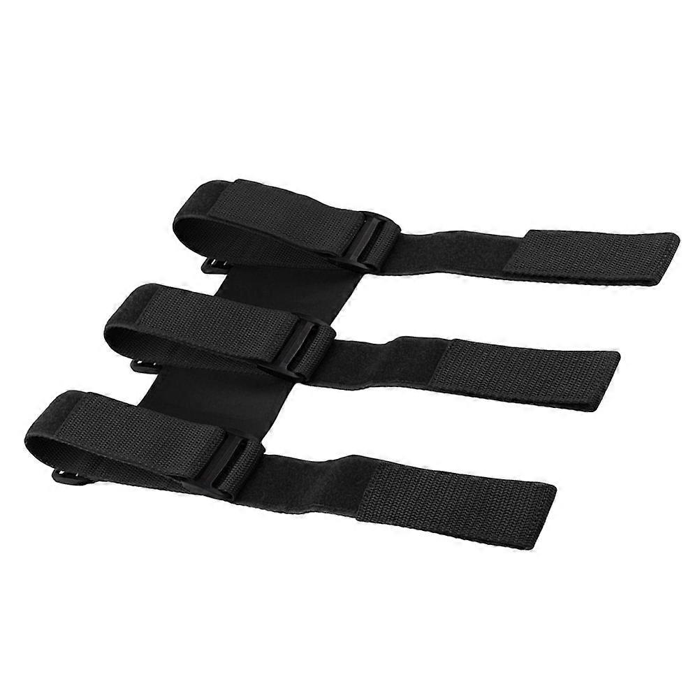 Black Nylon Fire Extinguisher Bracket with Adjustable Strap for Car Use Safe and Stylish Mounting Solution