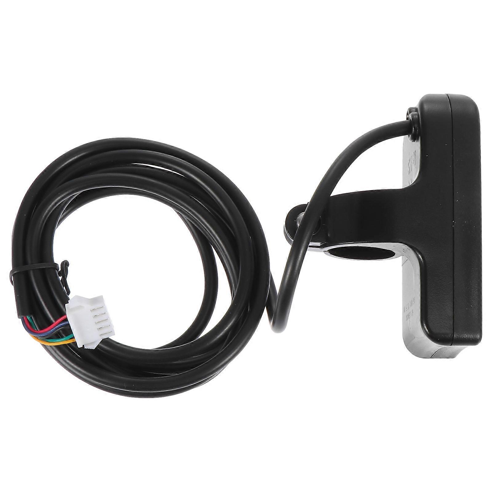 Electric Bike Display Handle Bar Parts for Controller 1Pcs Black ABS Material