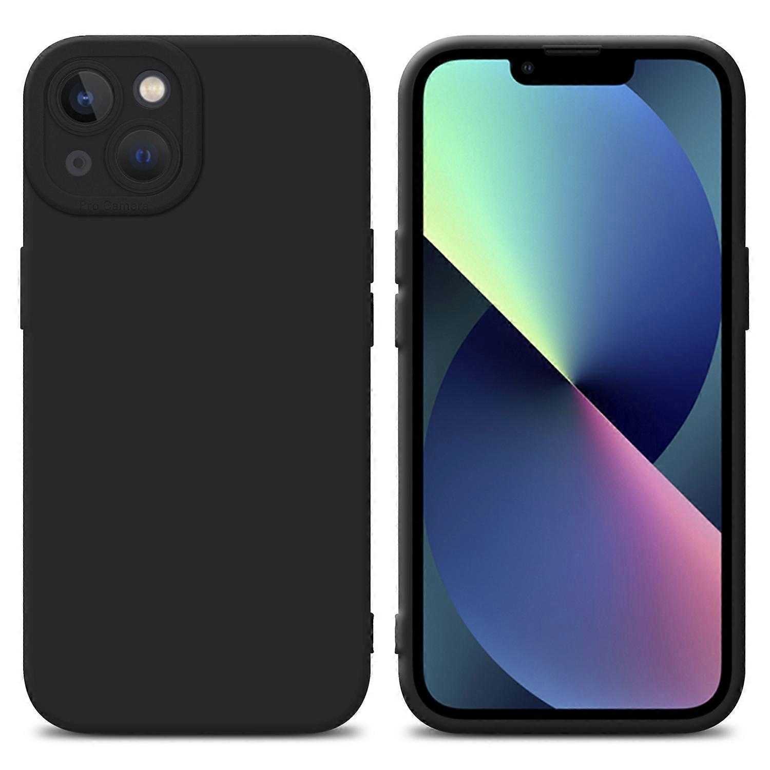 iPhone 13 保护壳 TPU 保护壳 - 哑光带相机保护膜