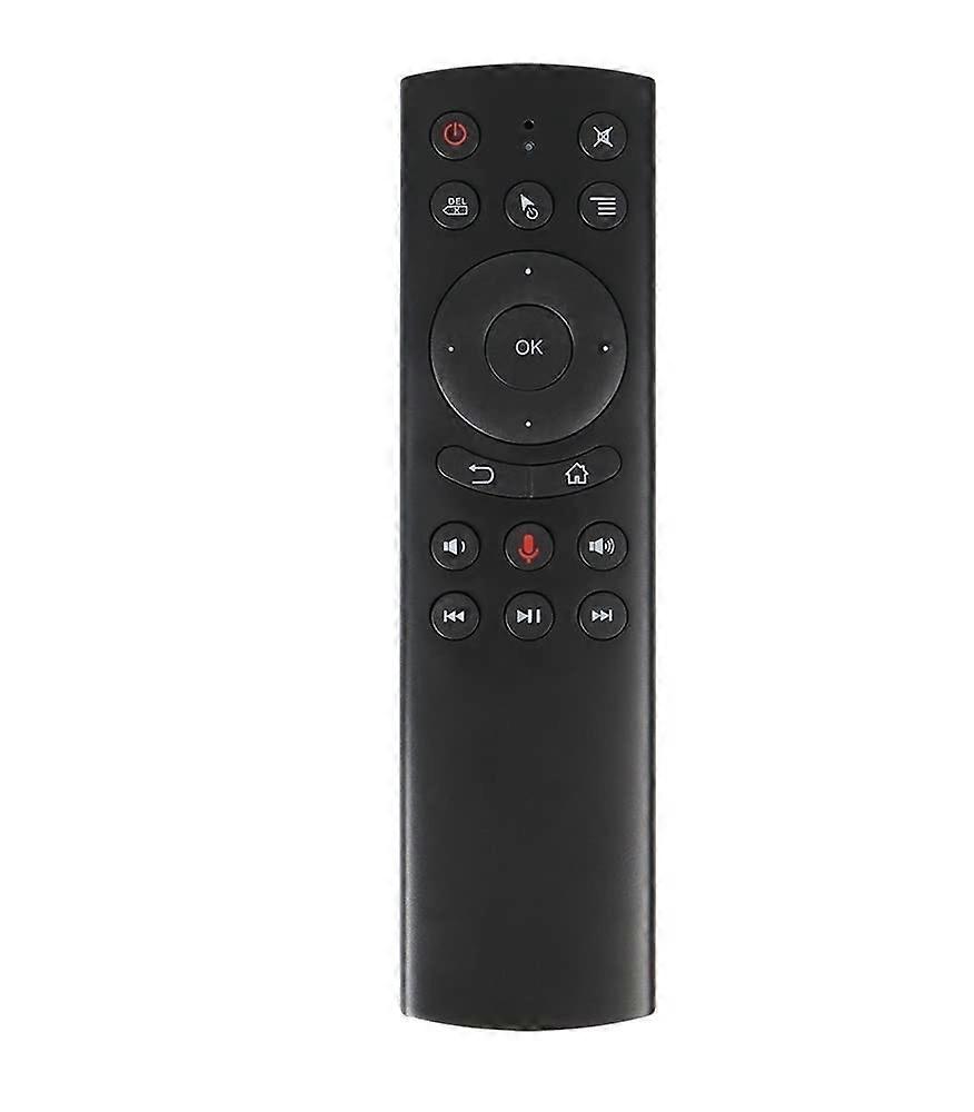1pc Smart Voice Remote Control 2.4G Wireless Backlit BT5.0 Air Mouse Gyroscope IR Learning For Android TV Box(G20S) Ref: 6243