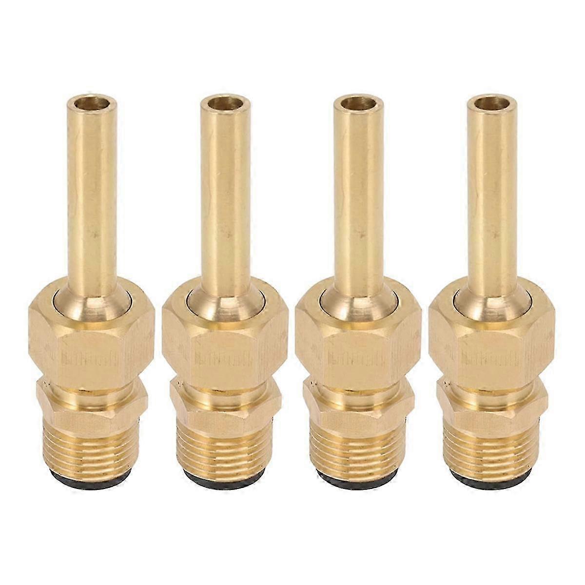 4Pcs Direct Jet Copper Water Fountain Nozzle