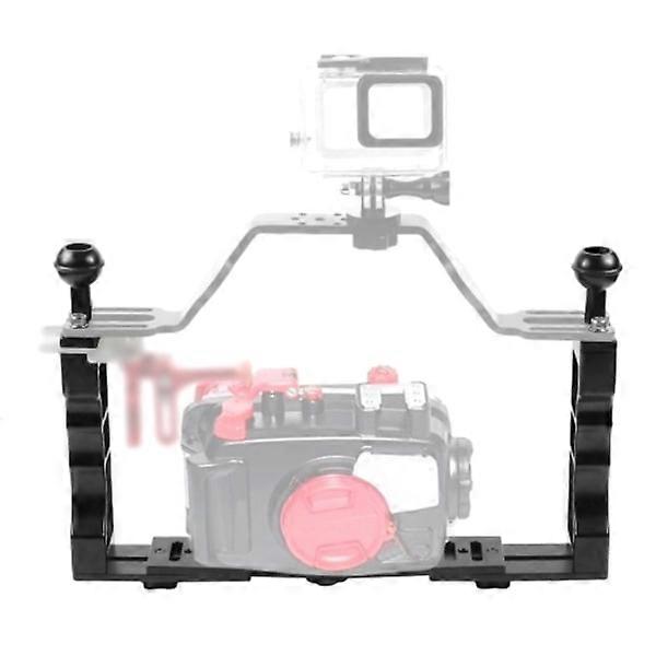 Adjustable Diving Handheld CNC Aluminum Lamp Arm Holder for Diving Underwater Photography System, Upgraded Version